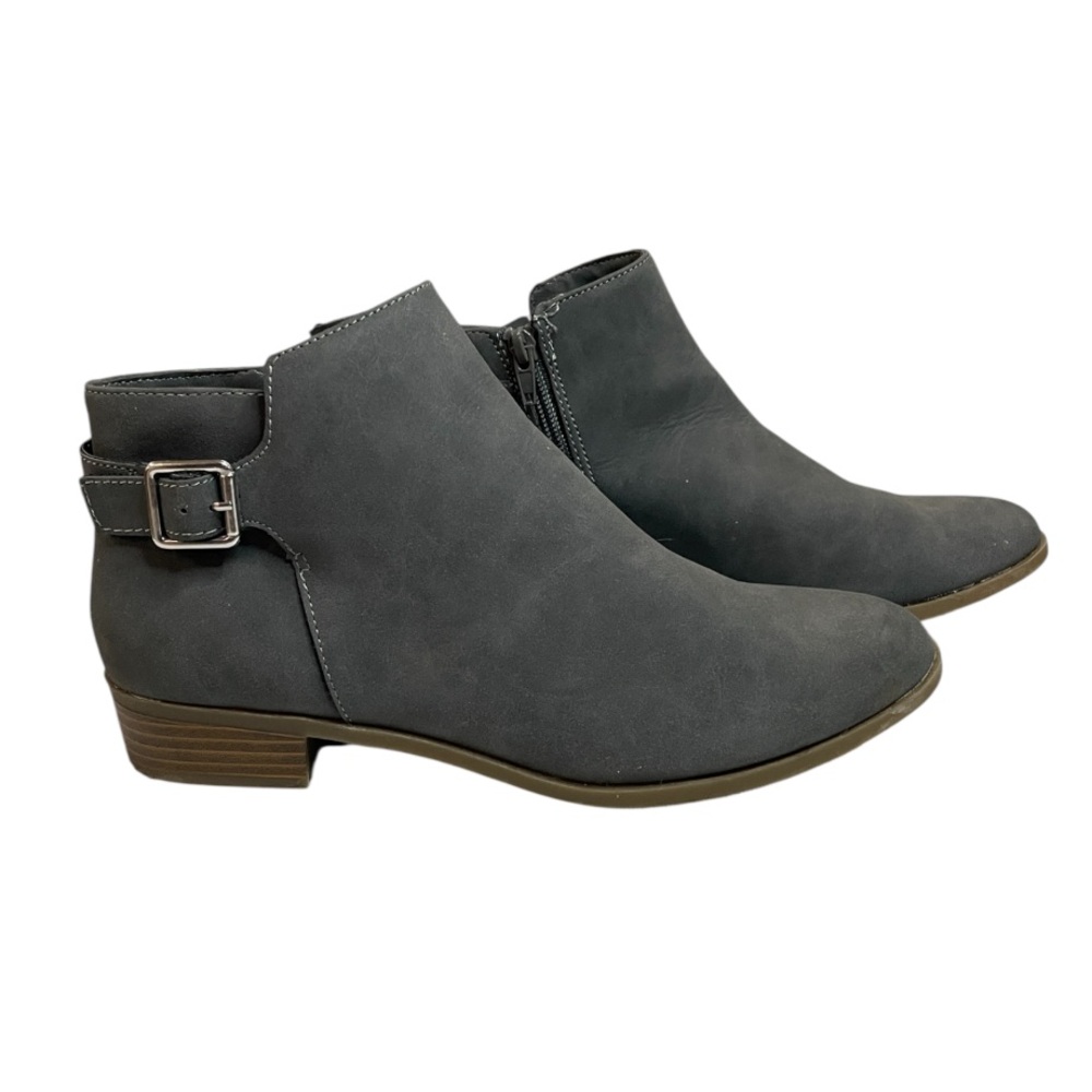 St. John's Bay SBJ Reeves Women’s Gray Ankle Boots Fall Boots